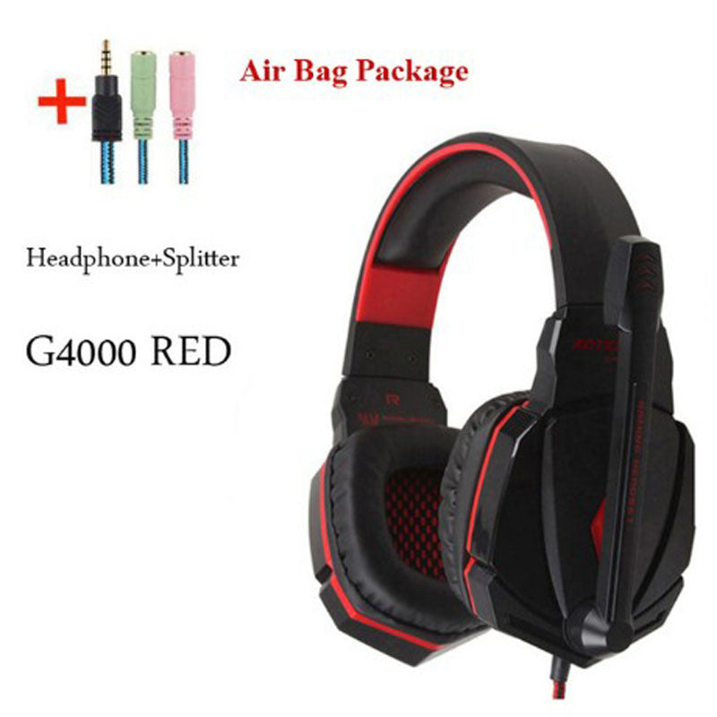 Gaming Headset Surround Sound Deep Bass Stereo Casque Earphones